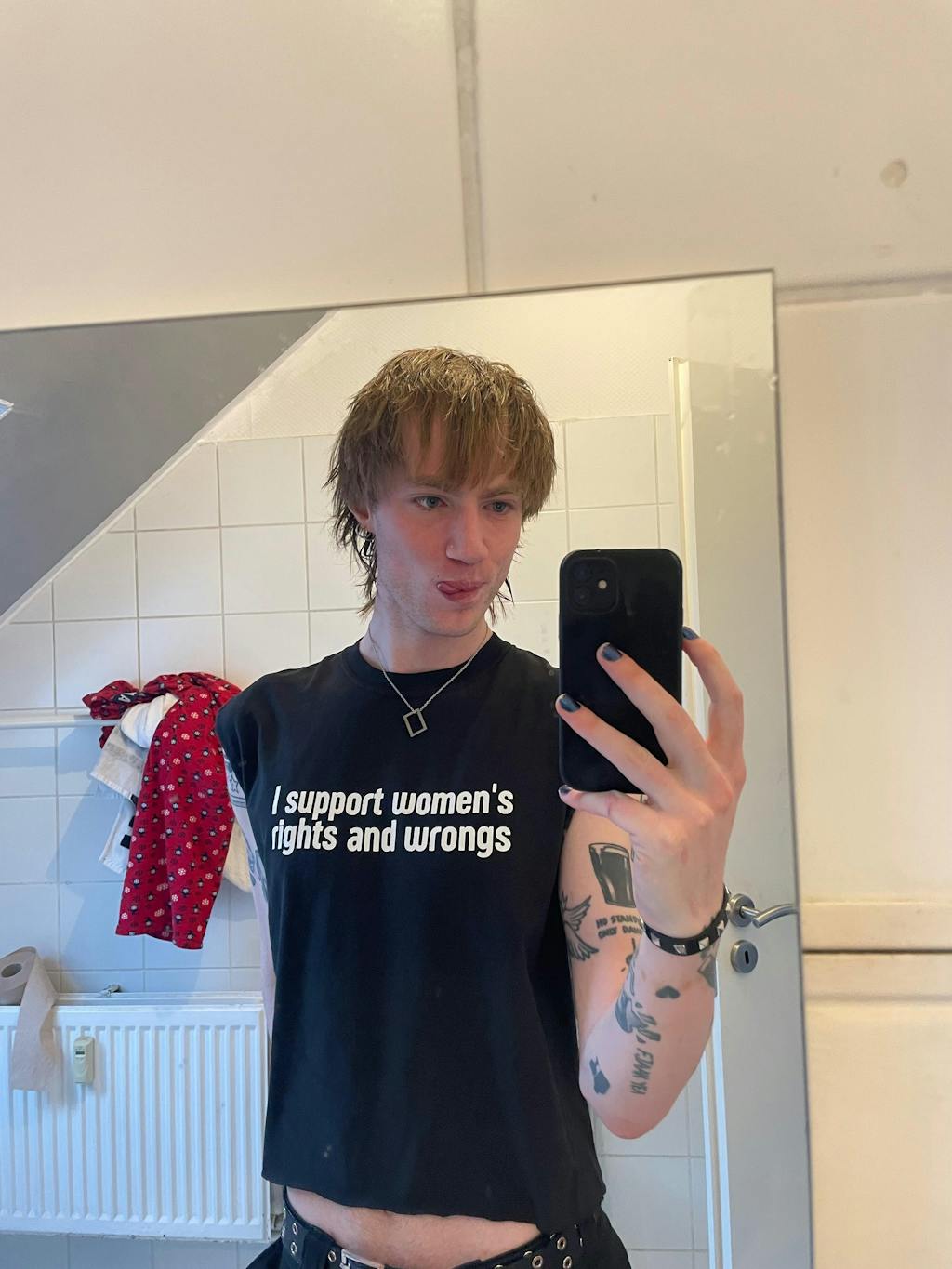 I Support Women's Rights and Wrongs Classic T-Shirt