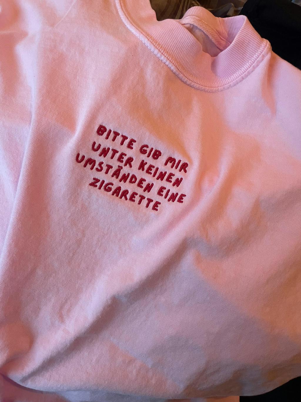 CUSTOM Your Text Playful Embroidered Classic T-Shirt