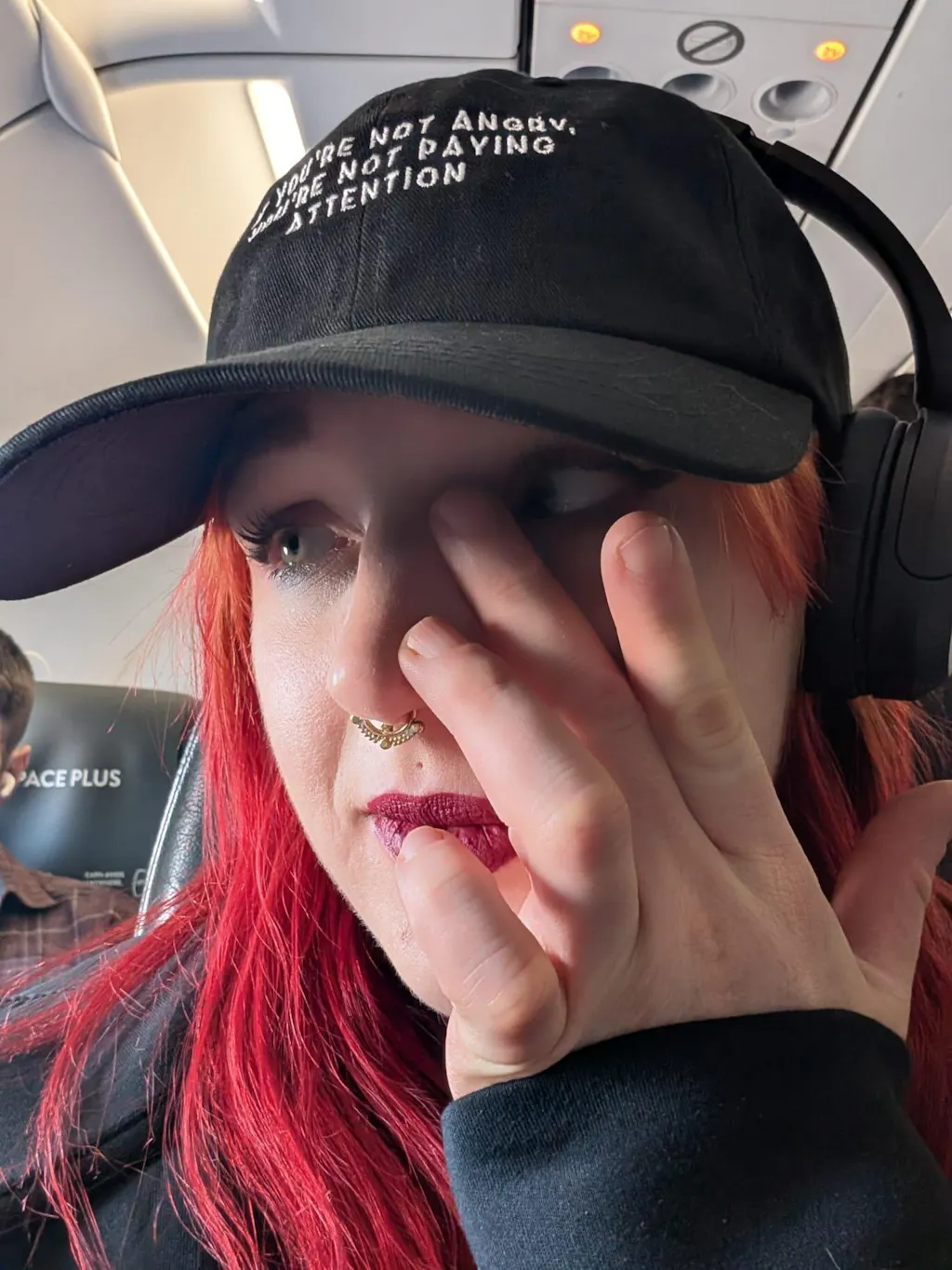 If You're Not Angry Paying Attention Embroidered Cap