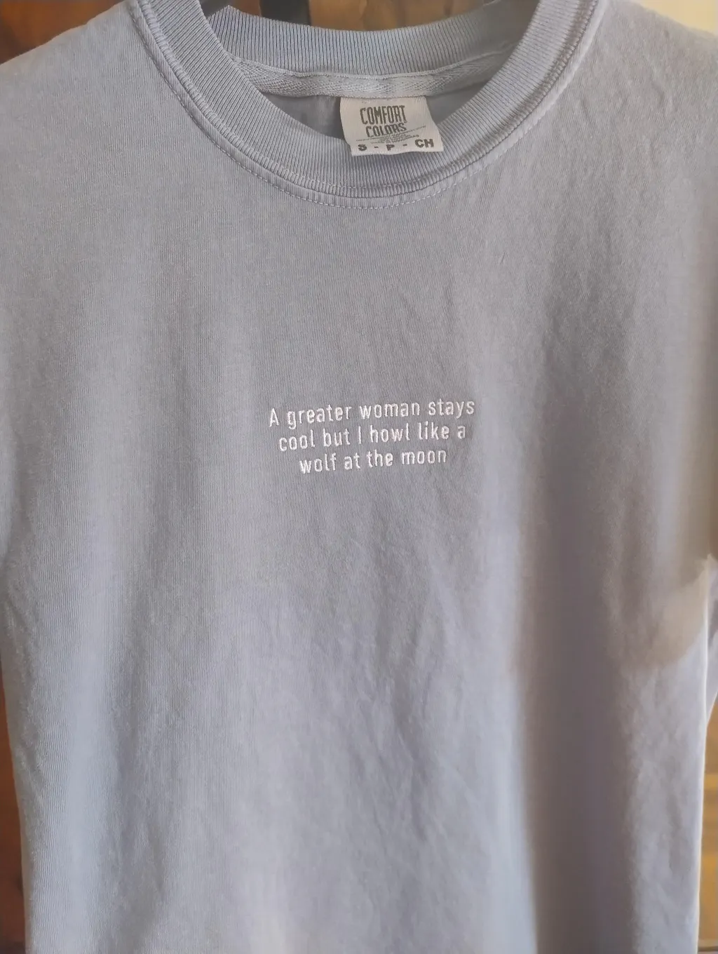 CUSTOM Your Text Embroidered Classic T-Shirt