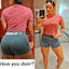 Bootiful Peachy AF Booty Shorts