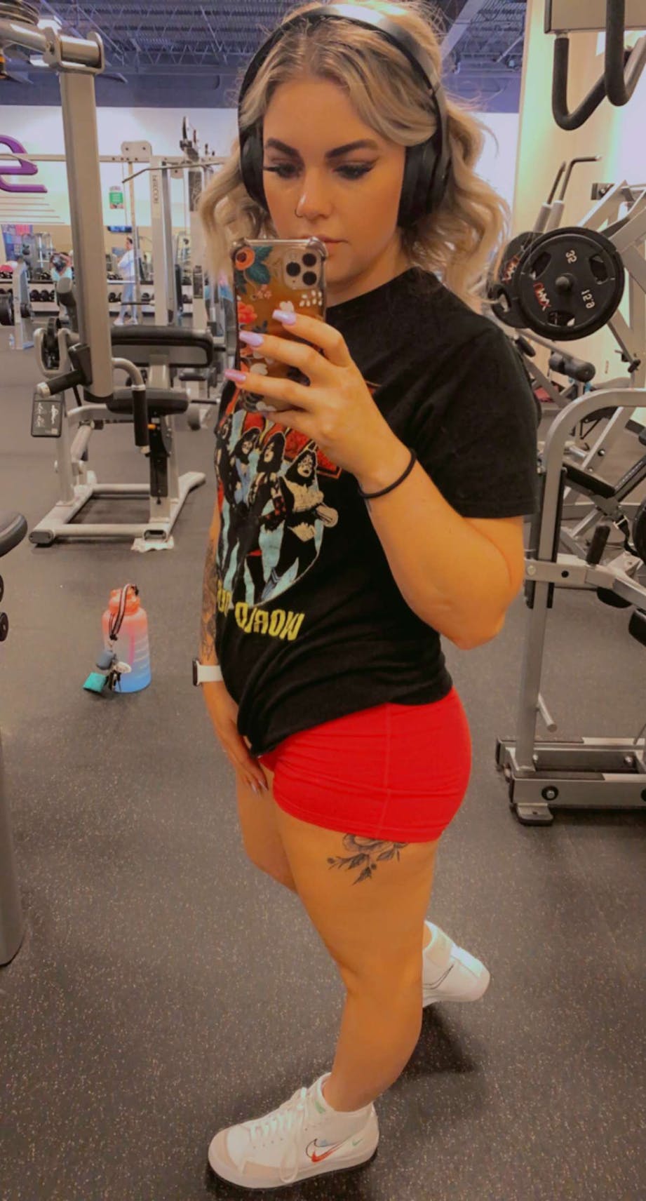 Bootiful Booty Shorts - Hot Red – Girls Who Lift