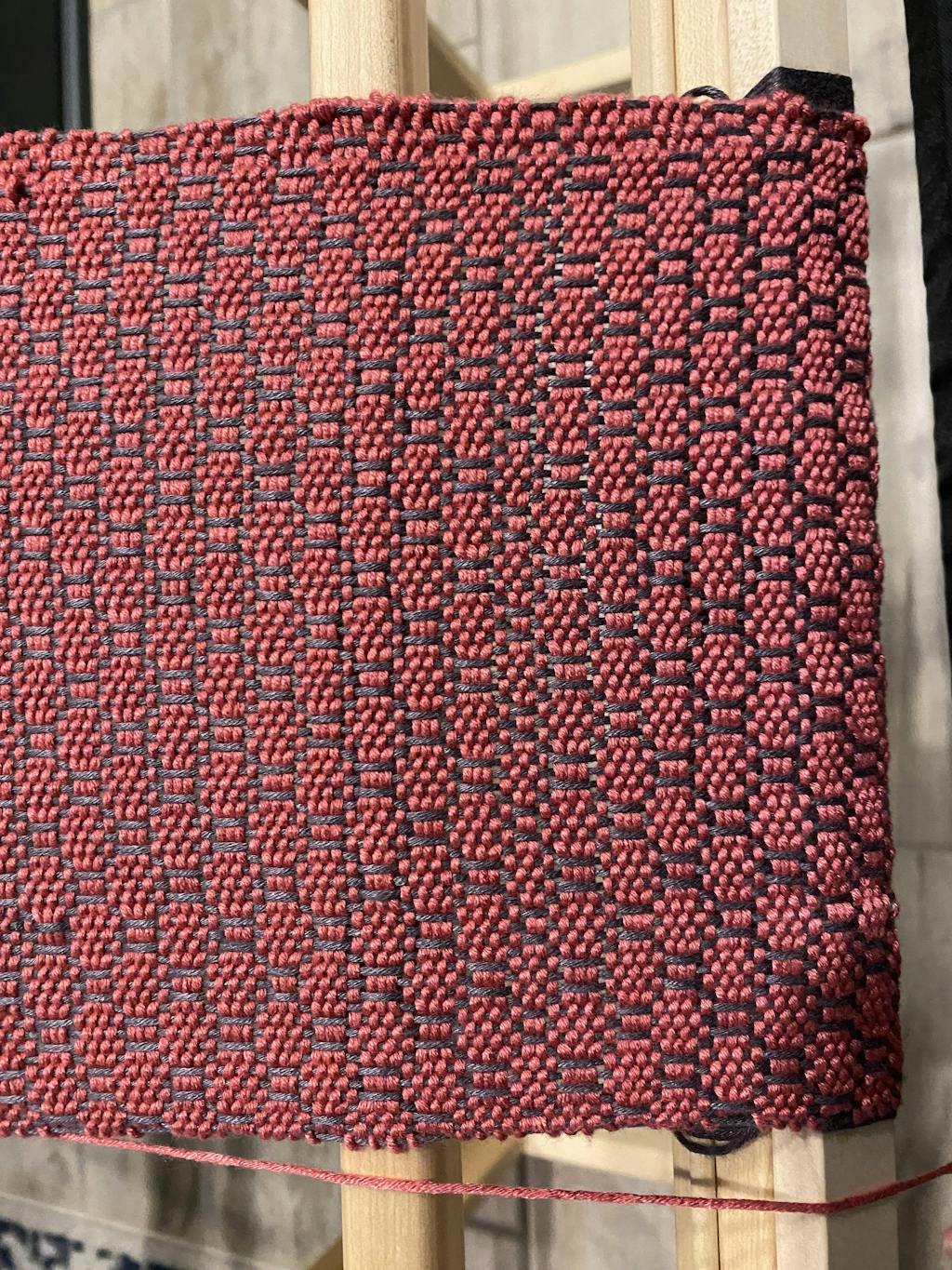 Huck Lace Rigid Heddle Placemats Free Weaving Pattern Gist Yarn