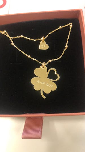 Collane quadrifoglio mamma e figlia