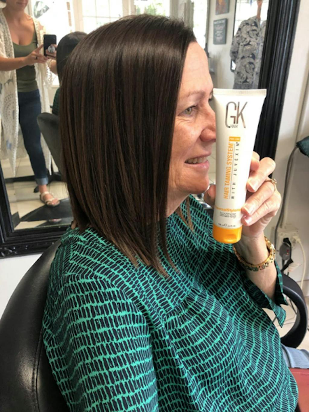 ThermalStyleHer Cream GK Hair Heat Protectant Cream GK Hair USA