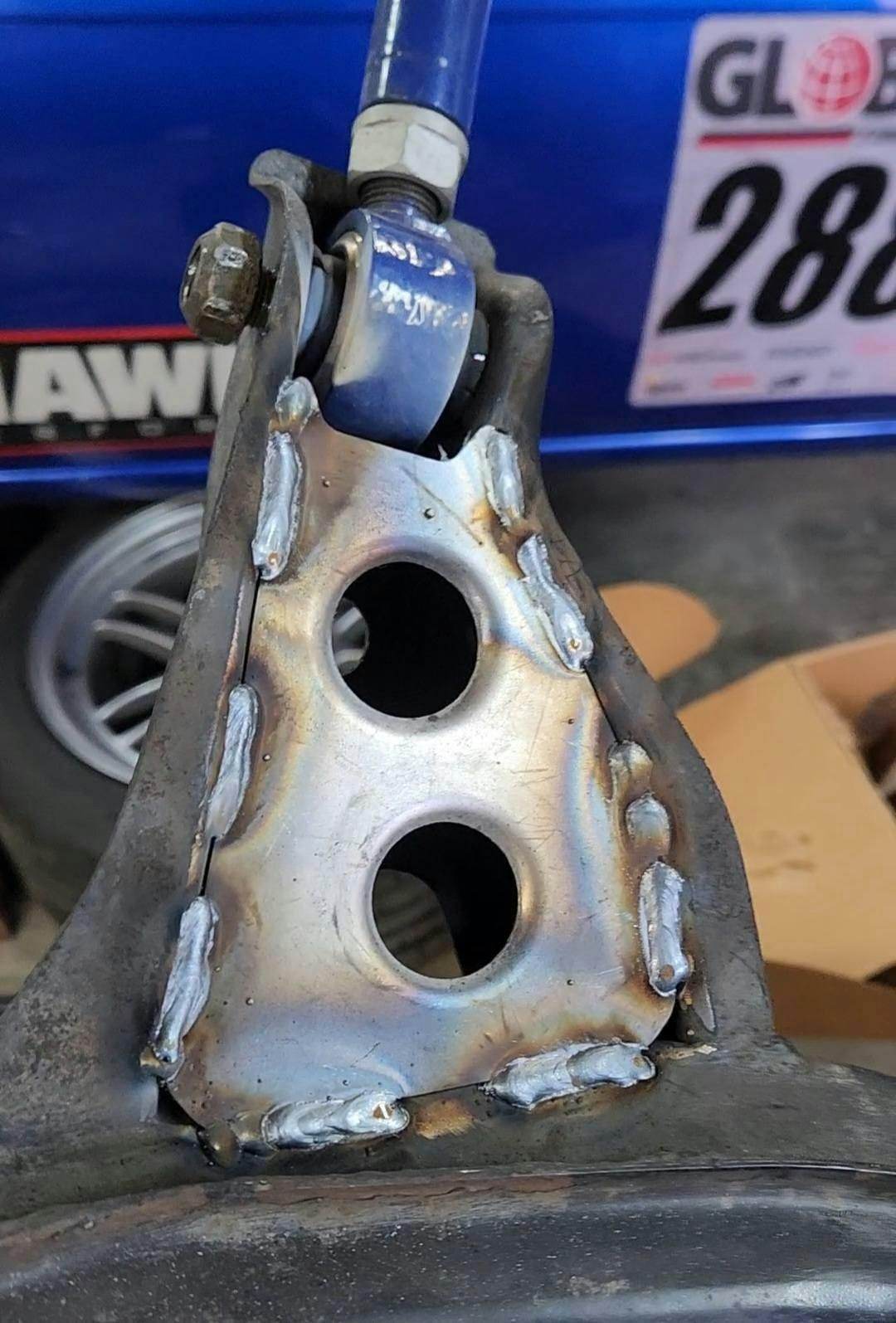 V2 S14 240sx /S15 Silvia subframe weld in reinforcement plates