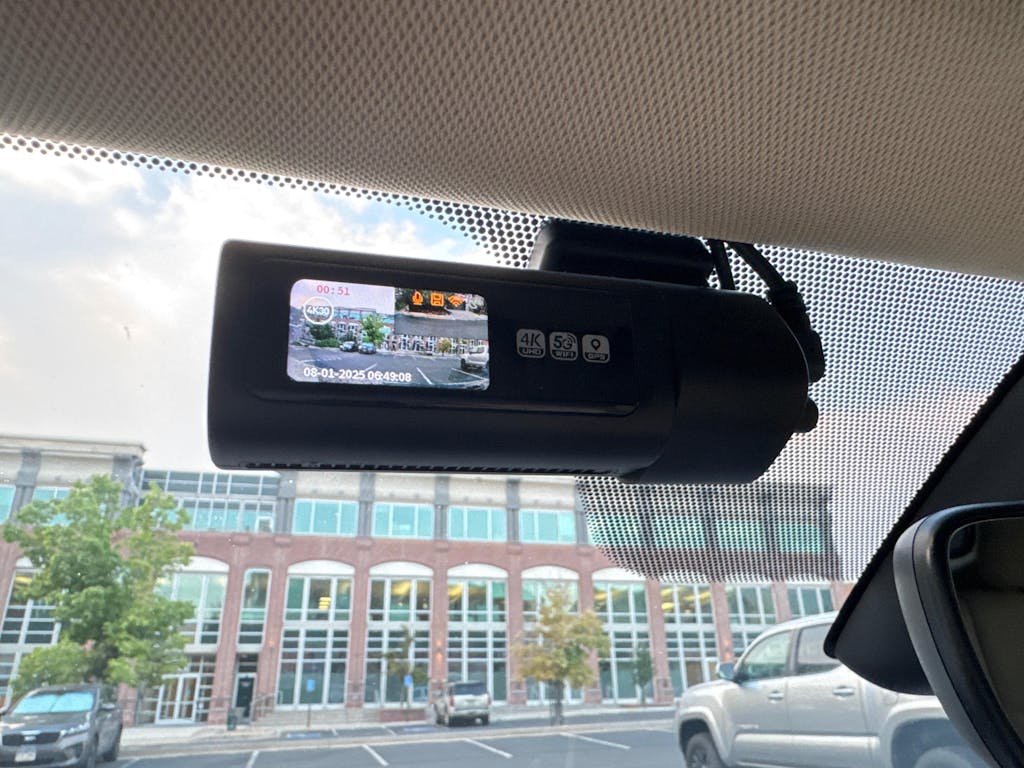 GKU D900 4K 30fps+2.5K 5G WiFi Dash Cam