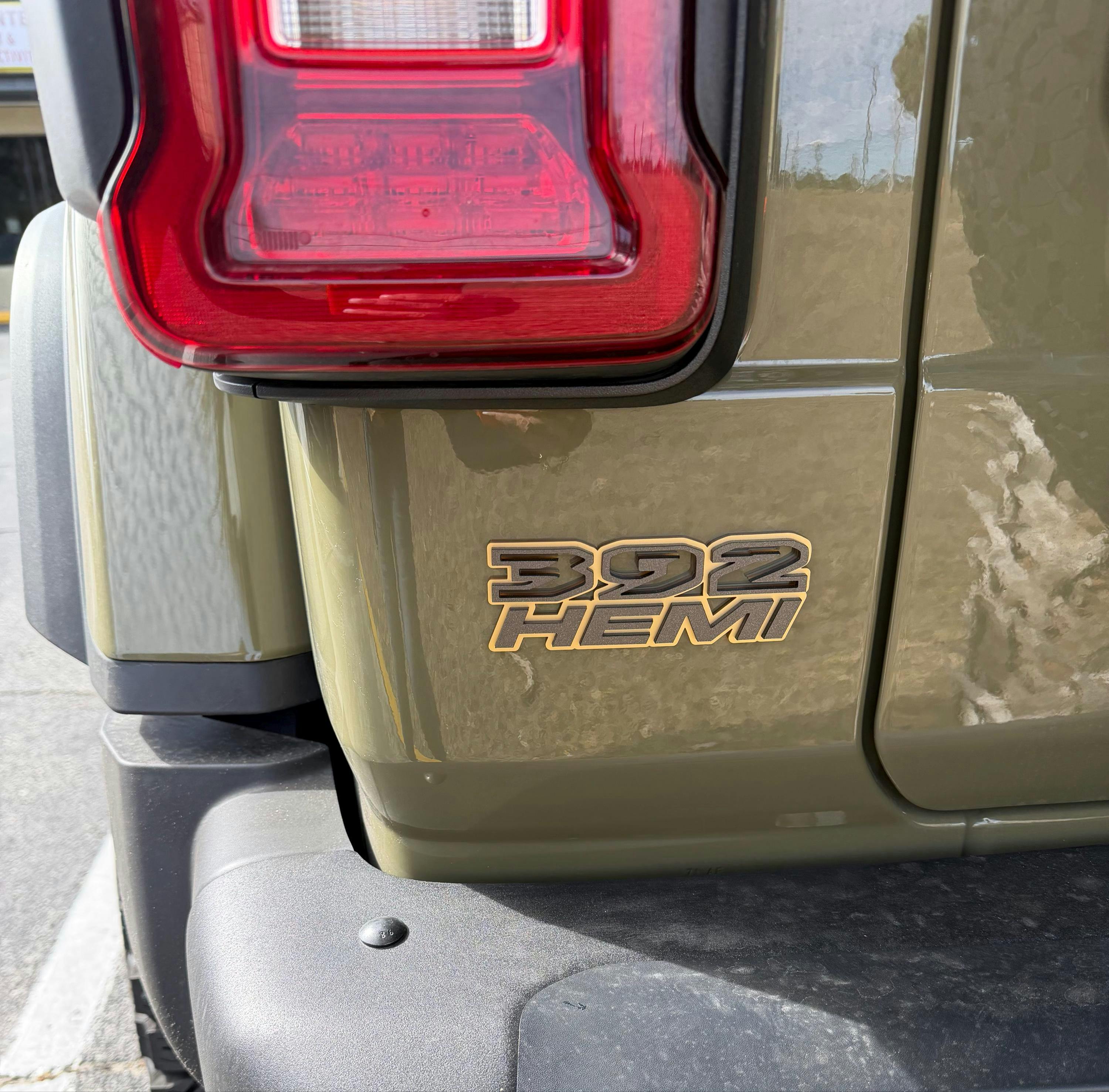 オブジェ Jeep Wrangler JL 392 HEMI Emblem - 5