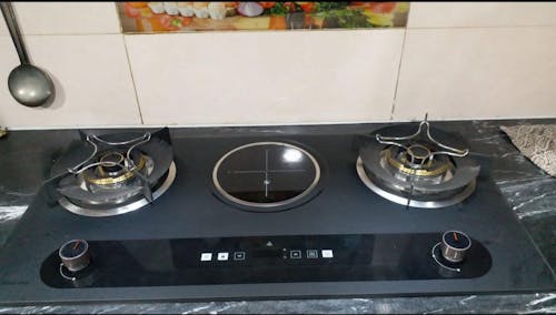 Glam Gas GG-02B-E Hybrid Hob – Built-in Gas & Electric Stove | Hob Price in Pakistan