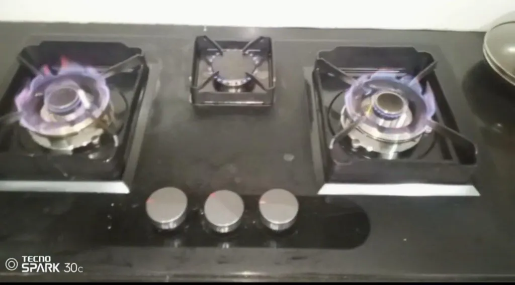 Glory Built-in Hob 3 Burner – Tempered Glass LPG & NG | Advanced Load-Shedding Safety