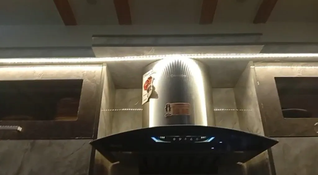 Glam Gas Range Hood | Thunder-12 | Kitchen Hood | T shape Chimney | 75,90 cm