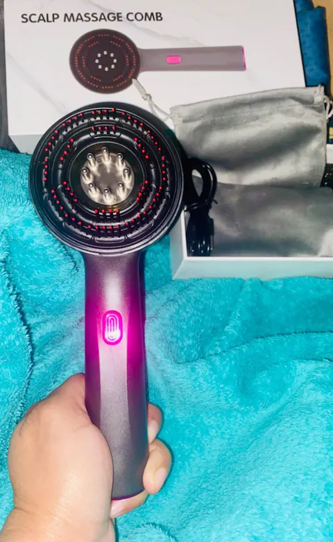 Red Light Therapy Brush