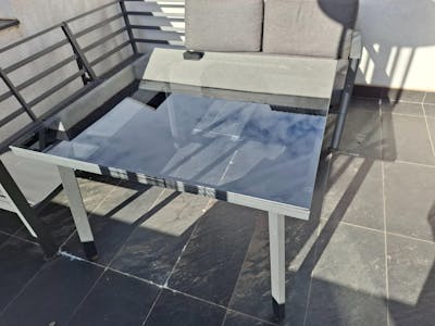 ESG Glas grau getönt