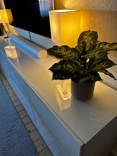 Glasplatte für IKEA BESTA