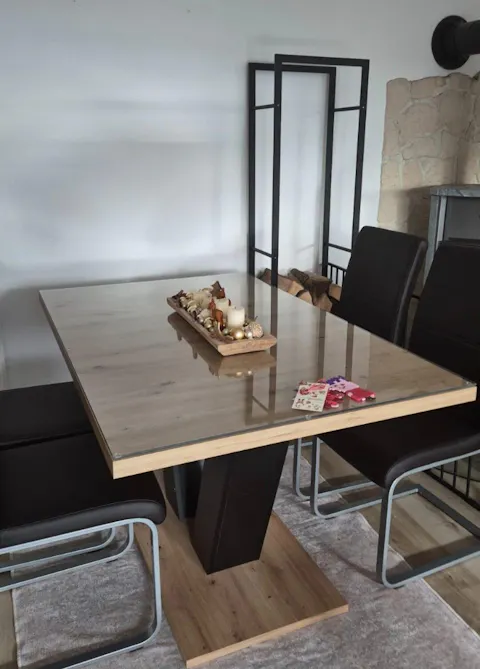 Silikon Unterleger rund für Glas