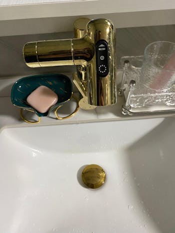 Gleton | Robotic Arm Basin Faucet with Temperature Display - GLF2418