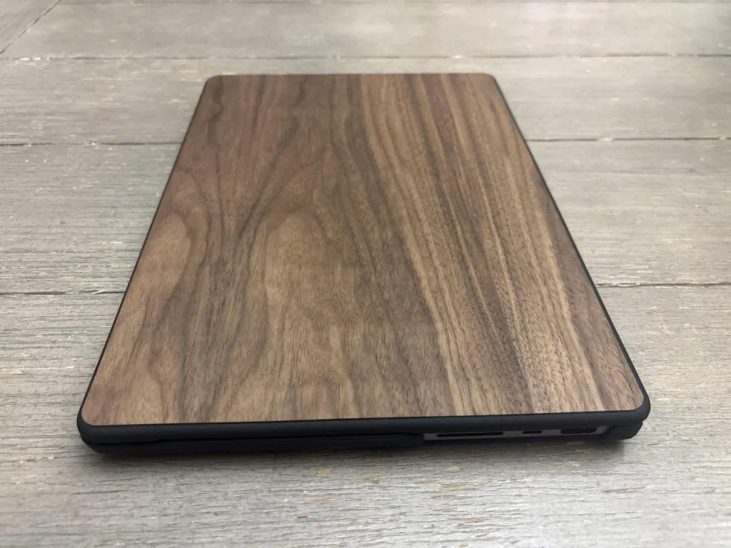 Wood MacBook Case