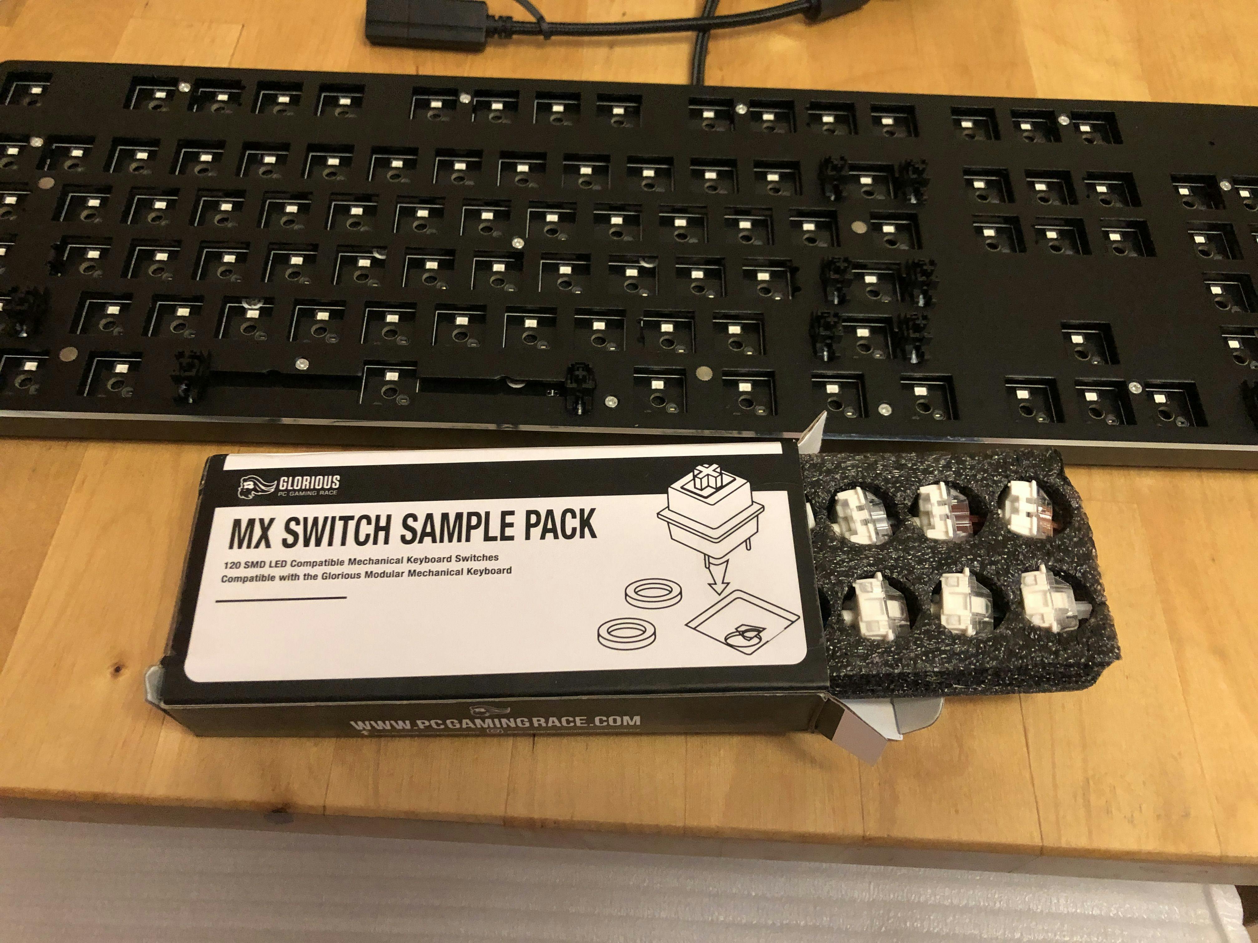 Glorious Switch Sample Pack Glorious PC Gaming Race