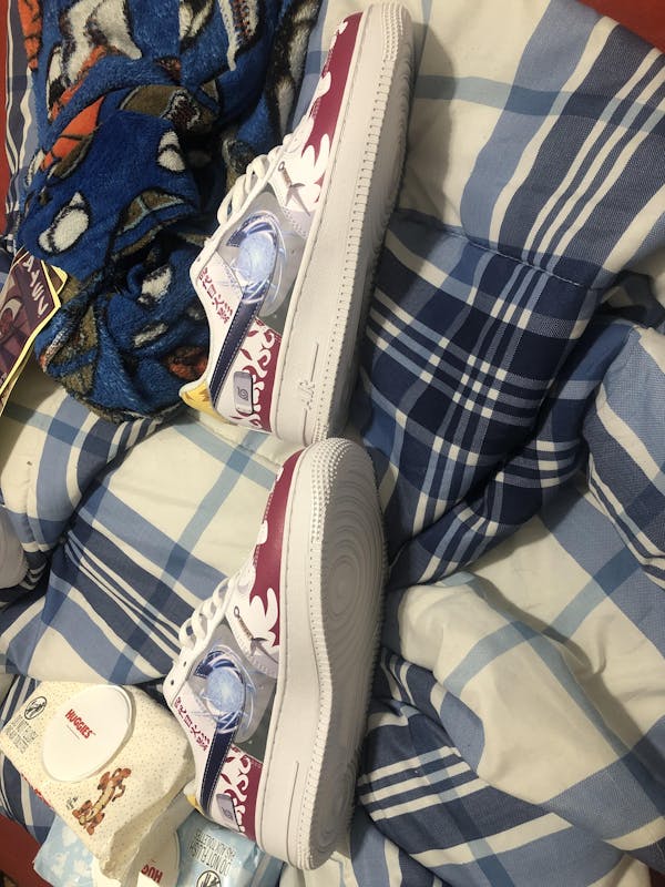 Fourth Hokage Minato Namikaze Custom Sneakers