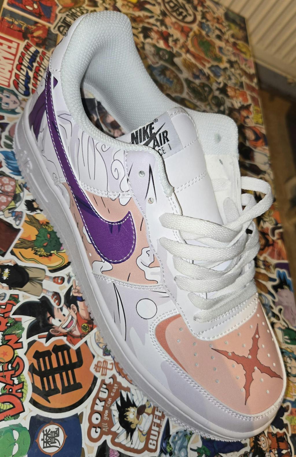 Monkey D. Luffy V.5 Custom Sneakers