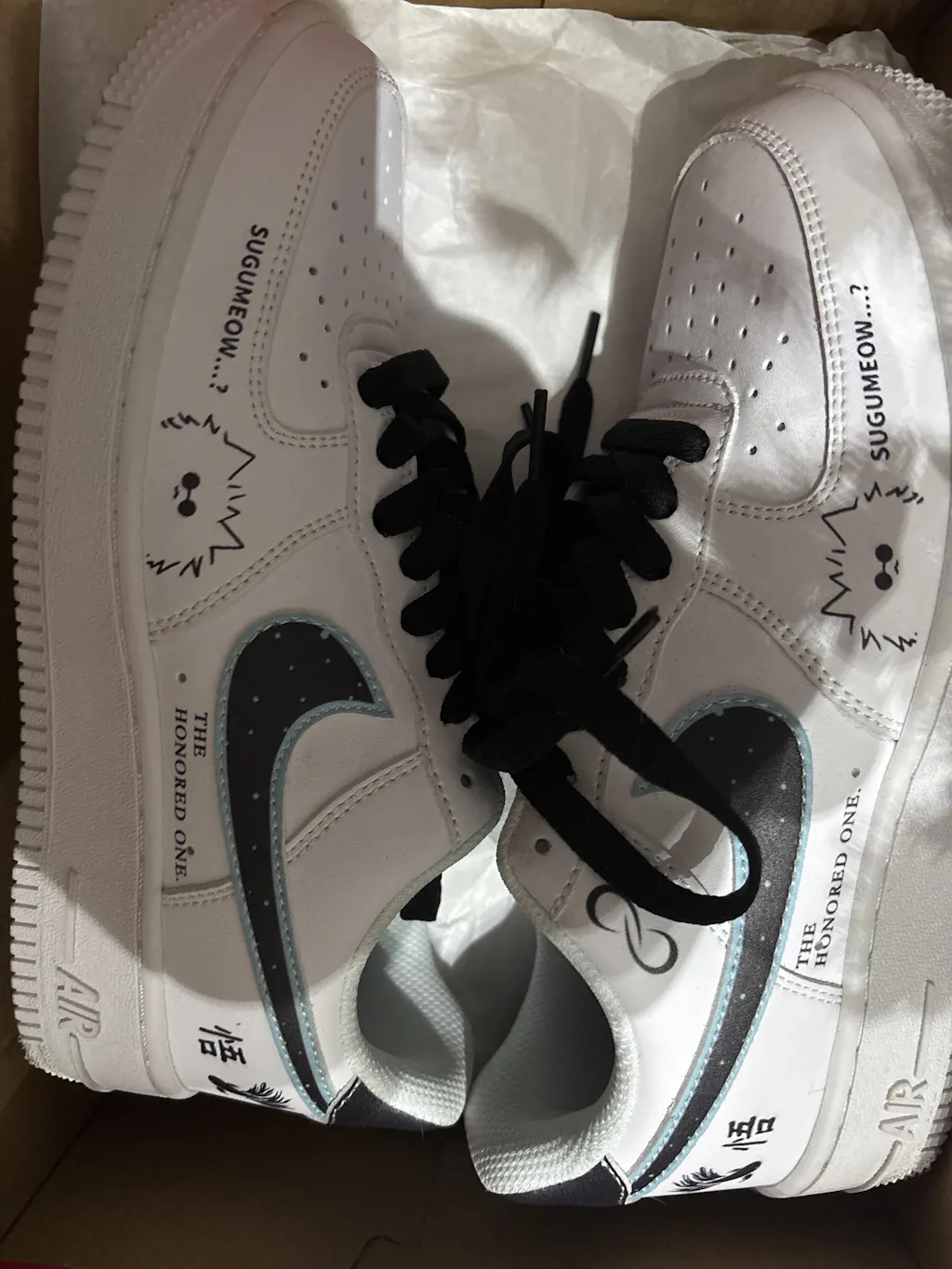 Satoru Gojo No.1 Custom Sneakers