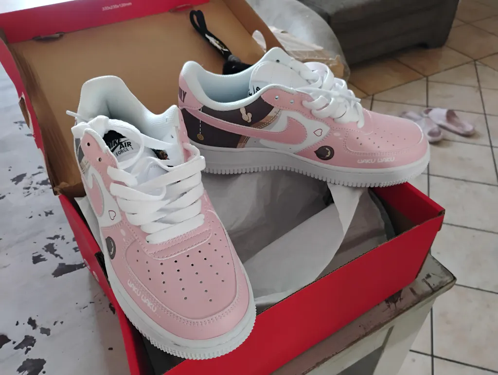 Anya Forger Custom Sneakers