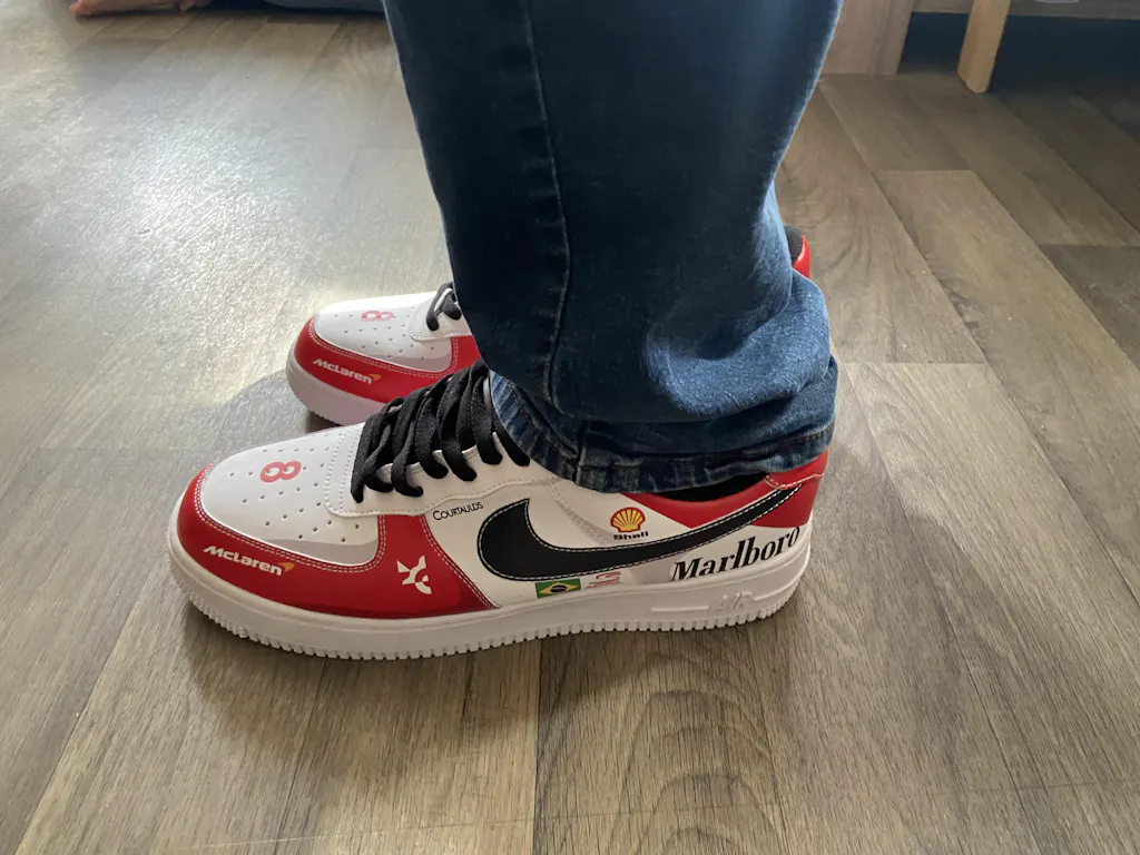 Senna F.1 Custom Sneakers