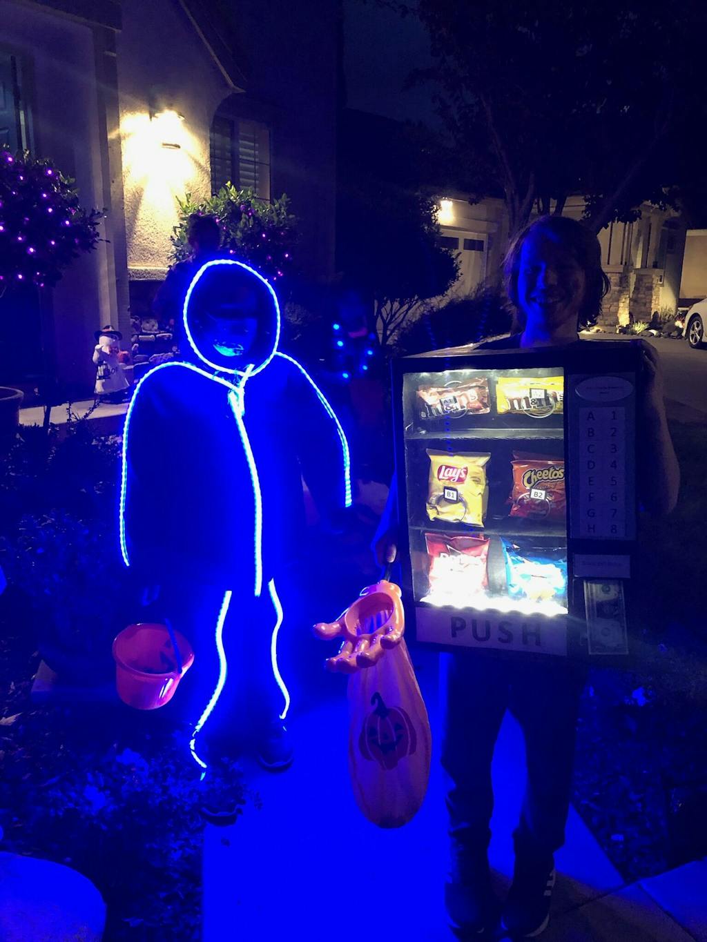 Adult Led Stickman Costume By Glowy Zoey