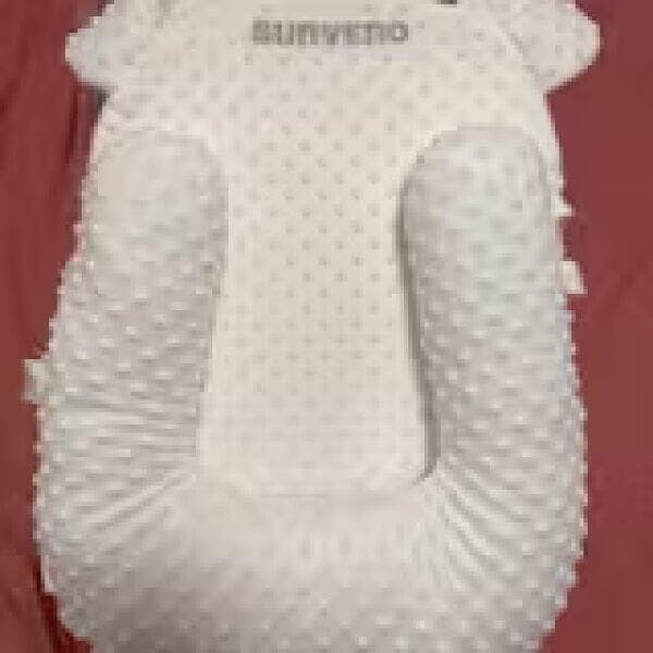 Safe Infant Round Baby Lounger Boppy Acid Reflux Tummy Time Pillow for