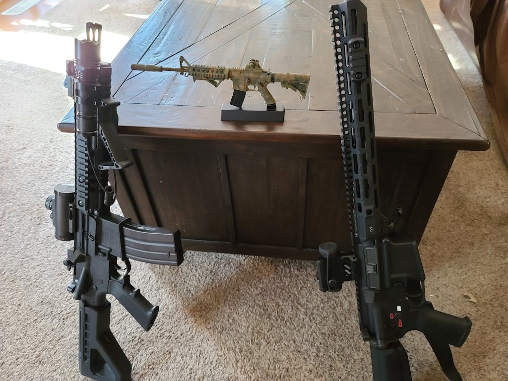 Miniature Angled ForeGrip in Black GoatGun Attachments Goat Guns