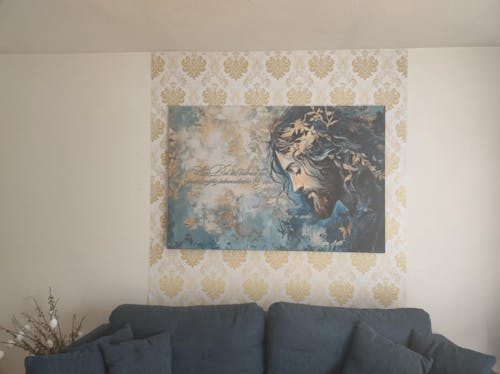 Moderné Kresťanské a Náboženské obrazy na stenu-Ján 3:16