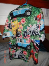 GoDuckee Custom Classic Car Hawaiian Shirt, Dancing Girls Pattern