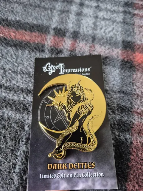 Lilith: Dark Deities Enamel Pin