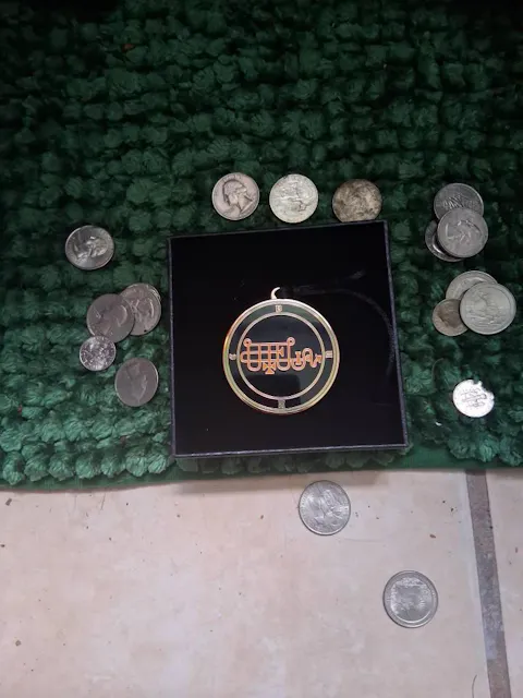 Bune Sigil Medallion - Ars Goetia Demon Seal