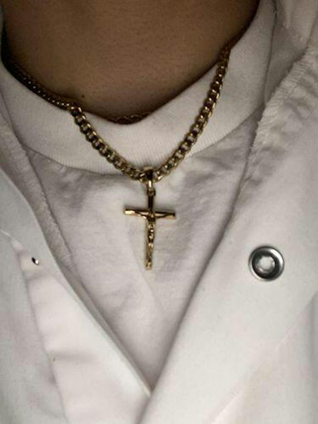 Gold Crucifix Necklace