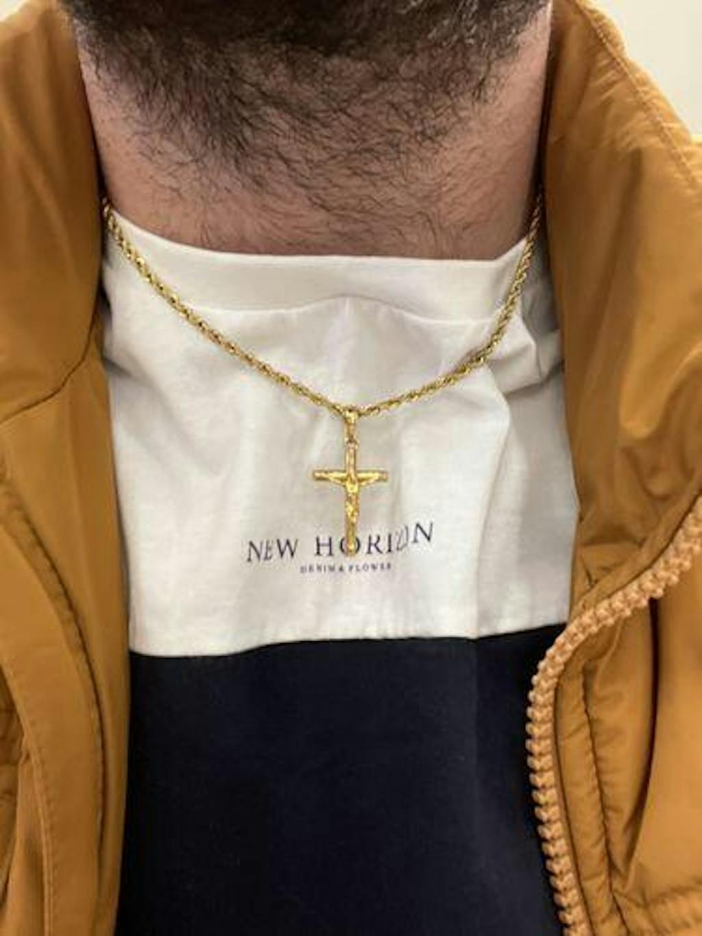 Gold Crucifix Necklace
