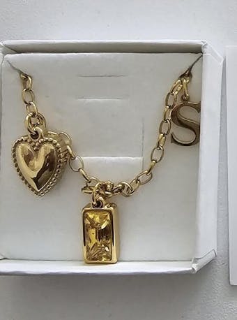 Dainty Rolo Multi Charm Bracelet