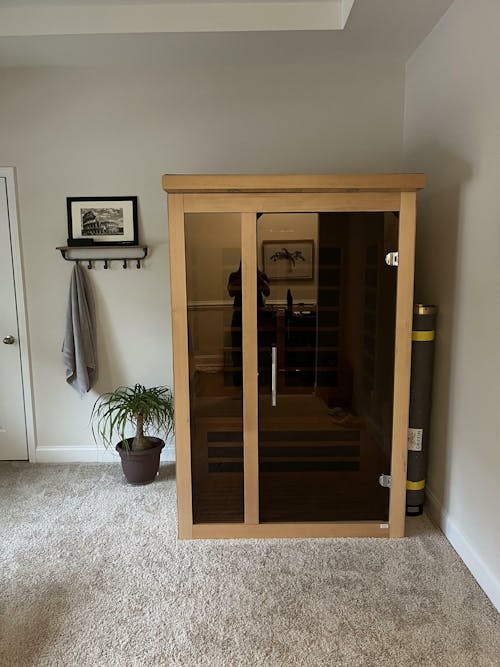 Golden Designs Ultra Low EMF 2-Person Dynamic "Llumeneres" FAR Infrared Sauna with Hemlock Wood | Model: DYN-6215-02