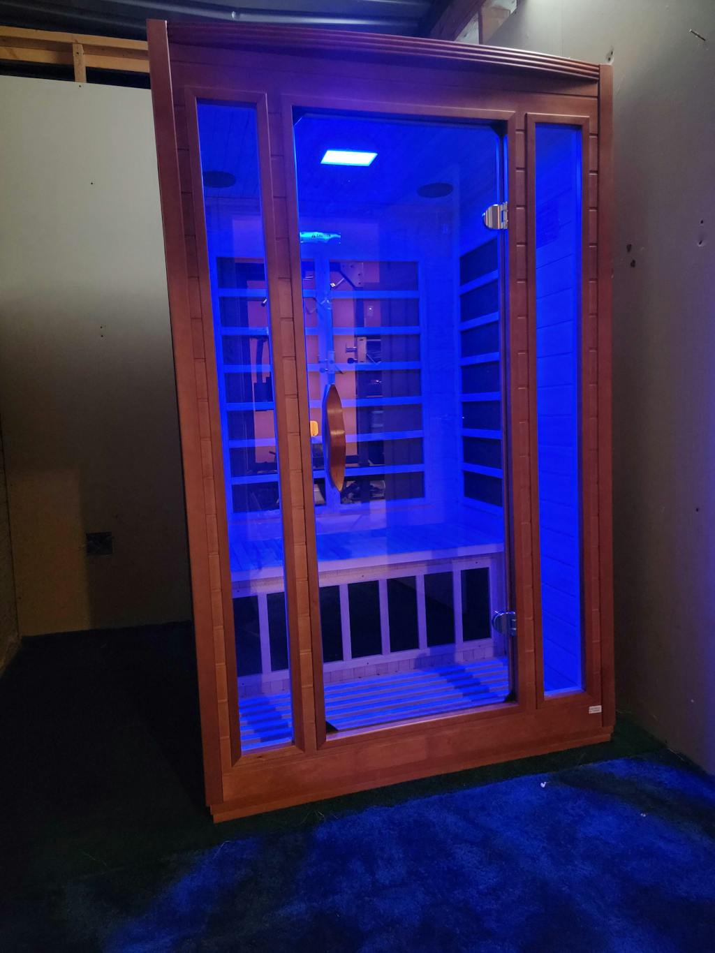 Golden Design Low EMF 2-Person Dynamic "San Marino" FAR Infrared Sauna with Hemlock Wood | Model: DYN-6206-01