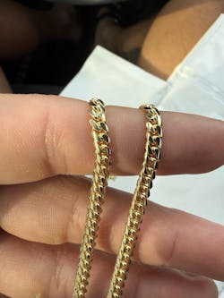 14K Gold Classic Miami Cuban Necklace