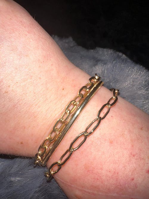 14K Gold Thin Stretchable Mesh Bangle Bracelet – Thin, Flexible and Everyday Elegant - Made In Italy