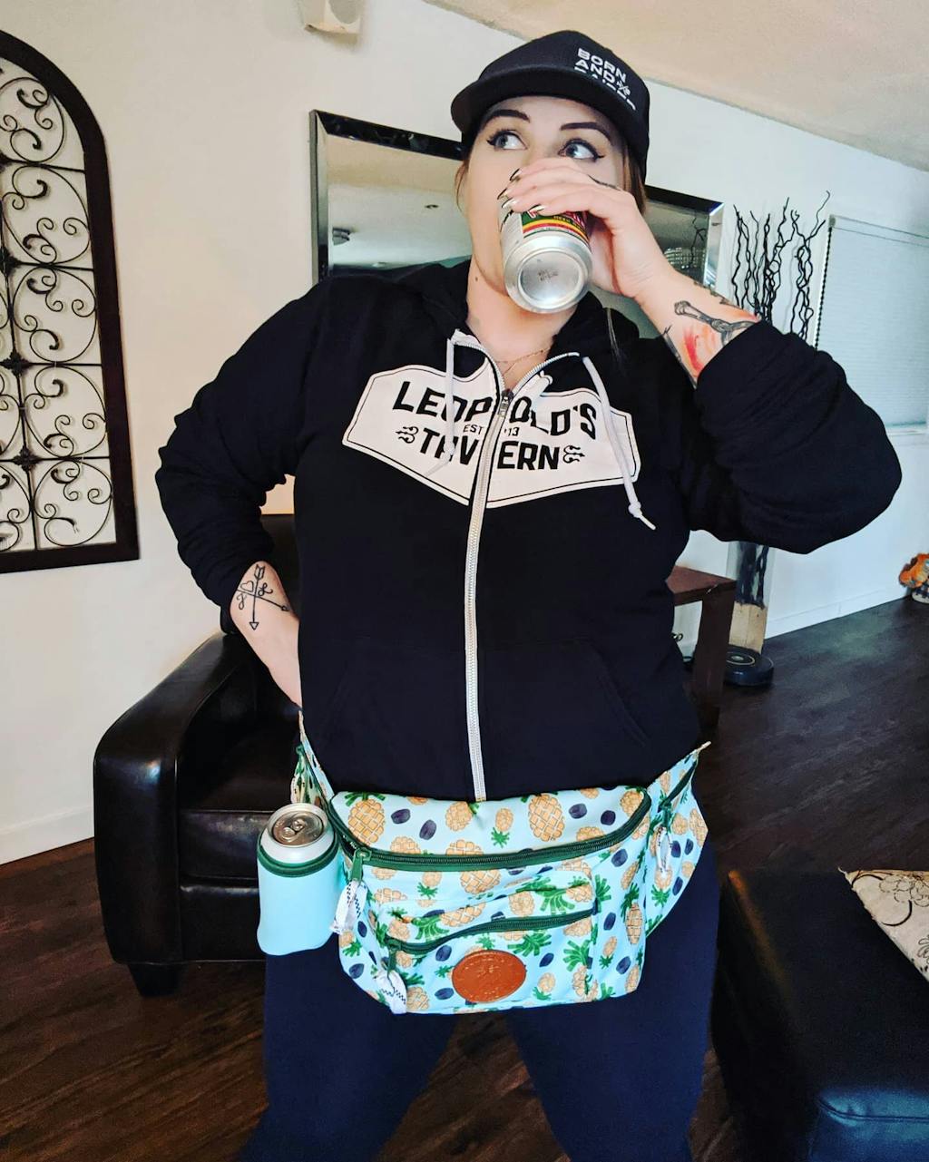 PA & A Bevy Aqua GONGSHOW Hockey Fanny Pack GONGSHOW Canada