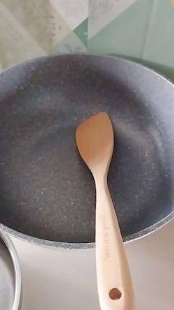 Solid Beech Wood Angled Spatula