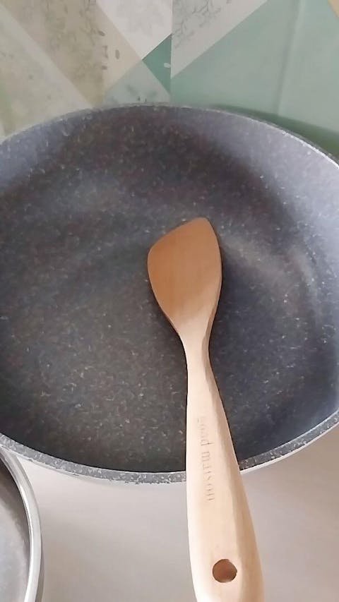 Solid Beech Wood Angled Spatula