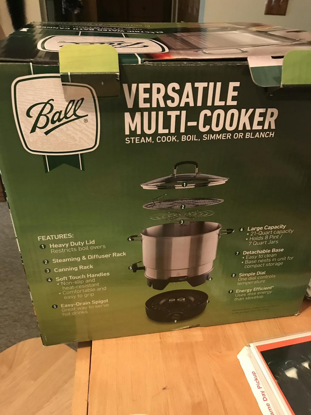 Ball Electric Canner 21 quart 1440035017 Good's Store Online