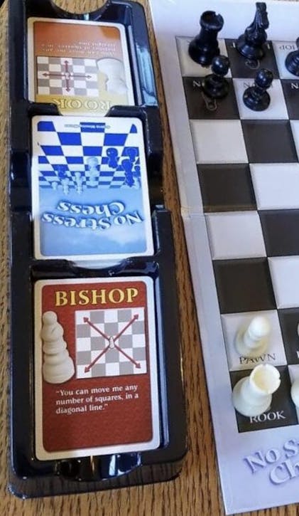 Wooden Checker/Chess Lap Board in Octagonal Frame - Ruby Lane