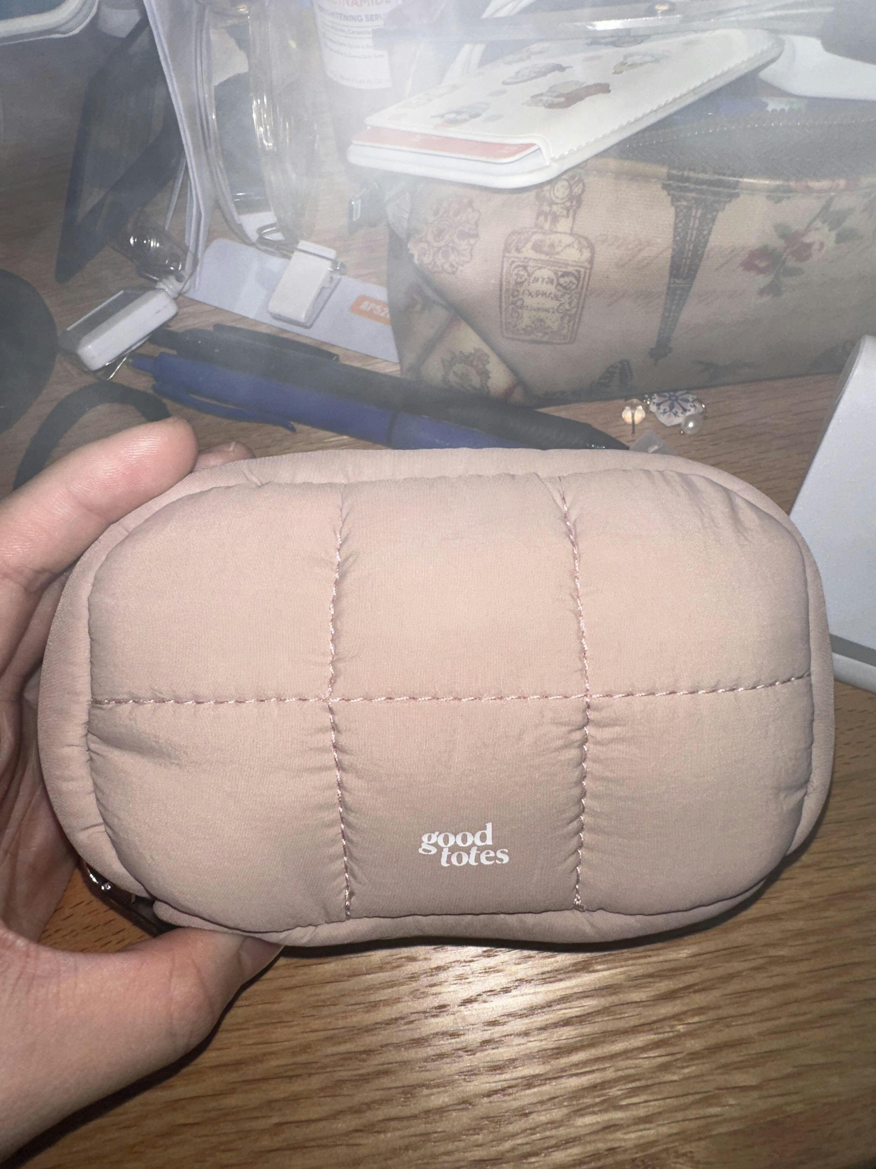GOOD GRIEF! POUCH WITH FOLDING TOTE 茶 アパルトモン GOOD GRIEF! POUCH WITH FOLDING TOTE 茶