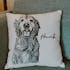 GoodBarks Custom Pet Portrait Pillow