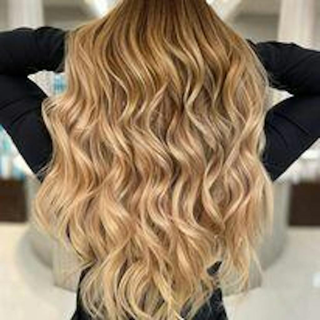 Long Tape Hair Extensions 100 Human Hair Straight, 2/6 Balayage Co