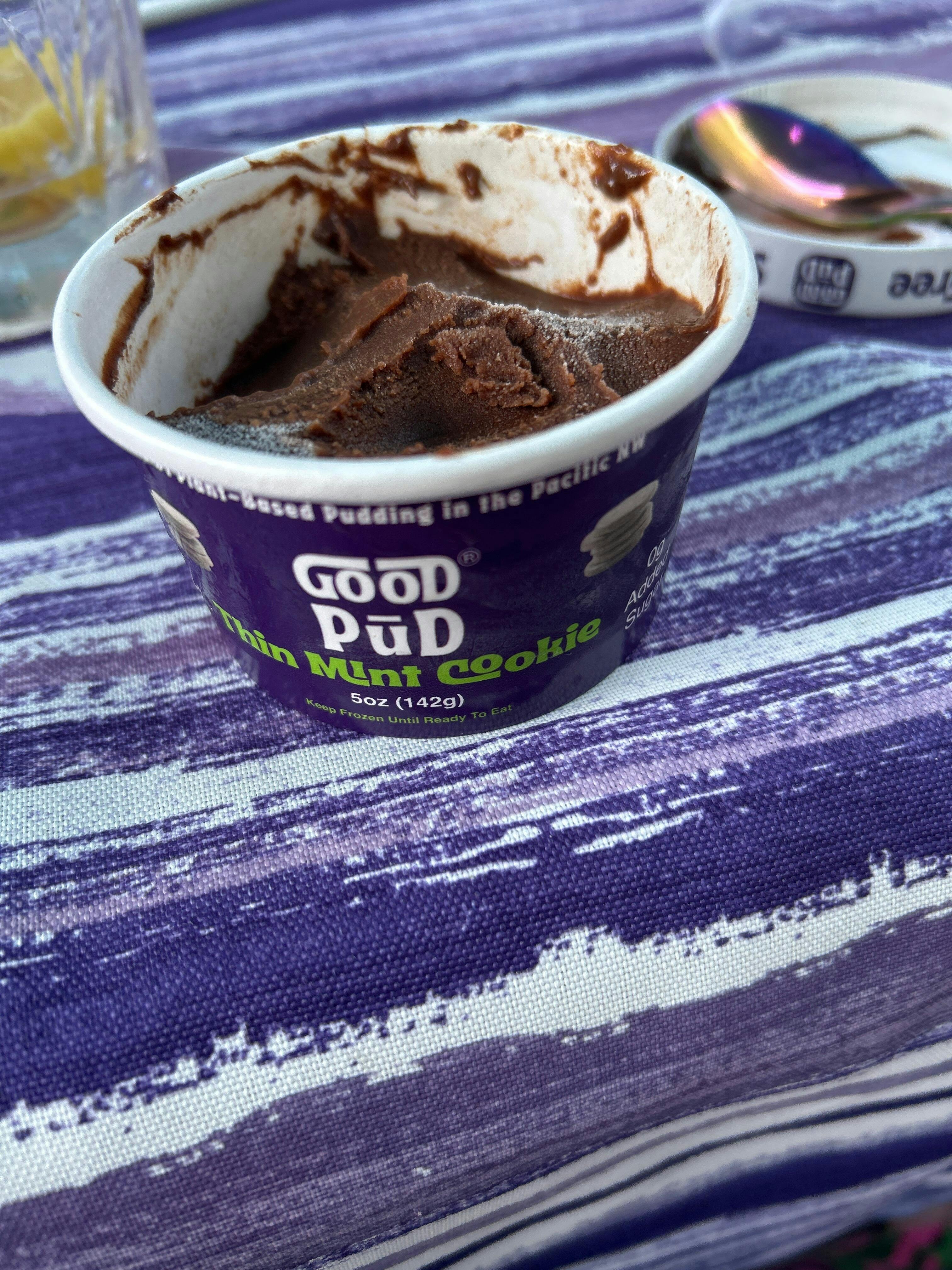 GoodPūD® Thin Mint Cookie Frozen Pudding